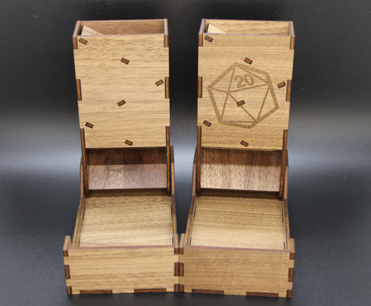 Folding Dice Tower