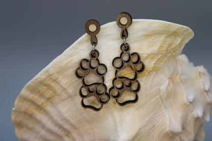 Puppy Track Earrings