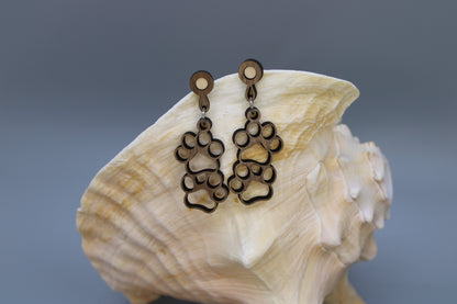 Puppy Track Earrings