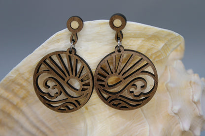 Sunset On The Beach Earrings