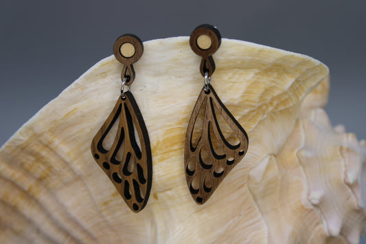 Baby Butterfly Wing Earrings