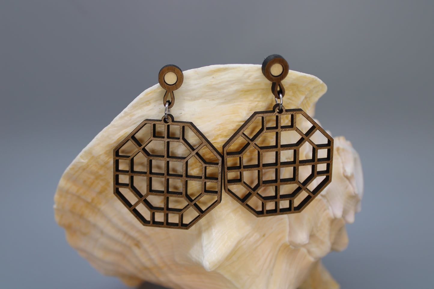 Geometric Korean Pattern Earrings